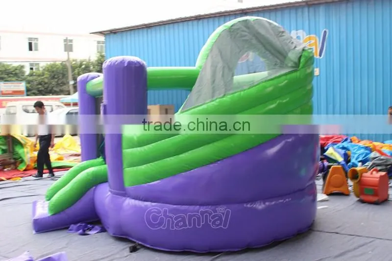 2016 New Design twister slide inflatable bouncer slide
