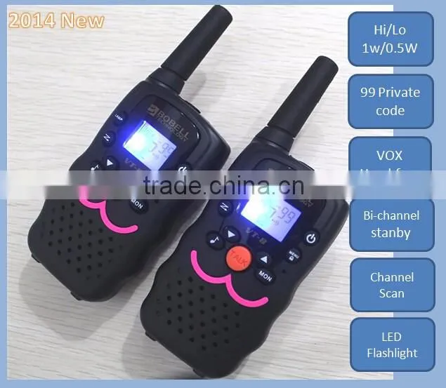Amazon hotsale 1w long range wireless walkie talkie FRS GMRS up to 5 miles