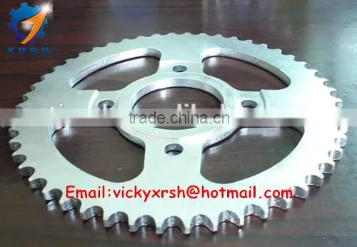 C45 steel high quality motorcycle sprocket rear sets 428H for hot sale