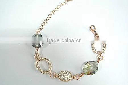 Crystal beaded bracelet fashion bracelet