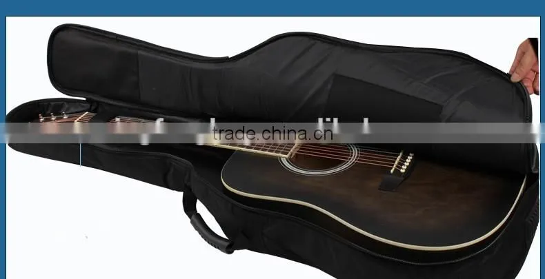 wholesale guitar bag 2016 new style waterproof fashion guitar package black guitar gig bag