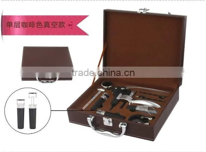Promotional New Design Home Wine Bar Furniture Tool Wine Set