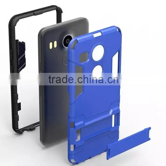 Shakeproof Hybrid TPU+PC case for LG Nexus5X