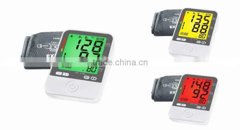 New professional wrist blood pressure monitor with backlight