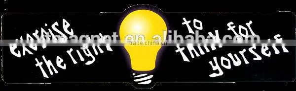 advertising magnetic car sticker/vehicle stickers/promotional item gift/car sign