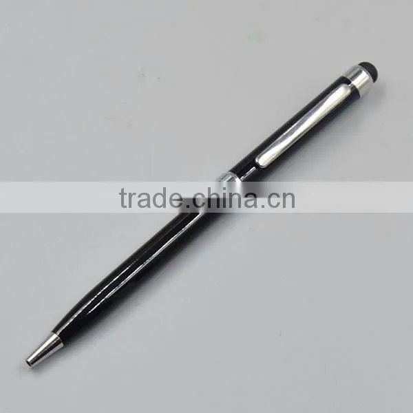 Glossy Disposable Stylus Ball Pen for Promotion