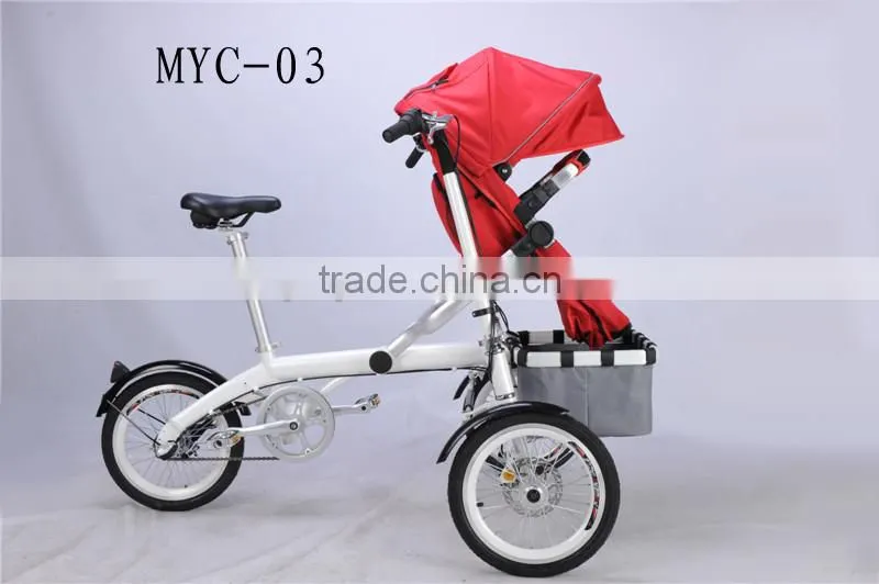 2015 hot baby products stroller bike 2 in 1 fancy baby stroller baby jogger mother and baby bike
