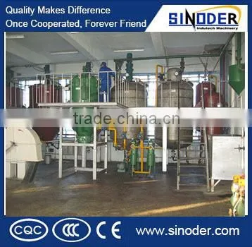 Large capacity first grade oil refinery/oil refinery machine / palm oil refinery
