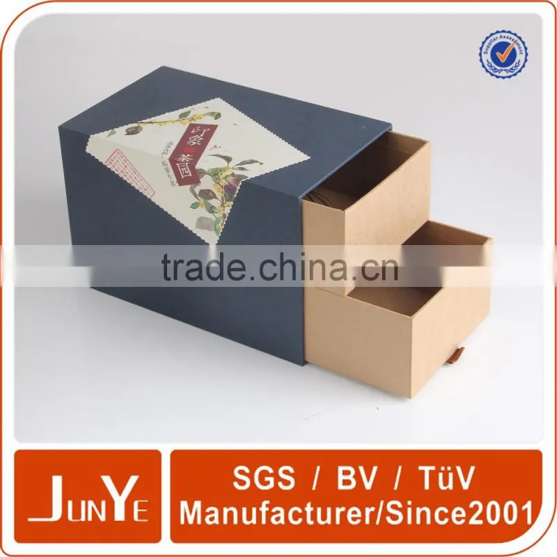 5l glass bottle paper box slider single wine carton packing