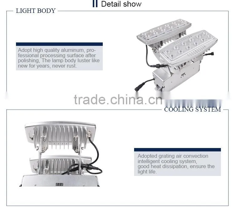 DMX control full color IP65 IP rating led 2-head washer
