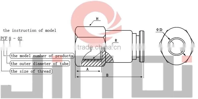 shipping from china one touch union straight female 10mm tube brass coupling