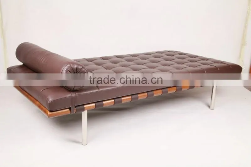 living room furniture leather daybed Barcelona daybed