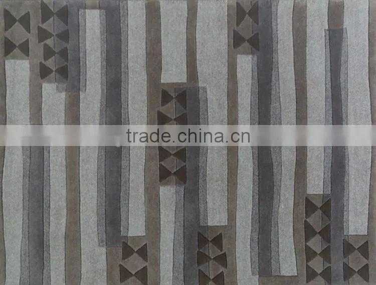 Stylish rattan carpet for living room