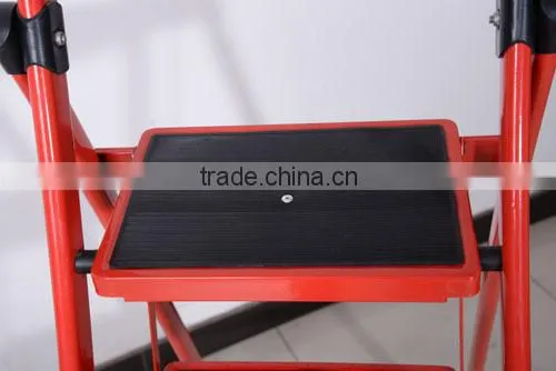 Household step ladder, steel ladder