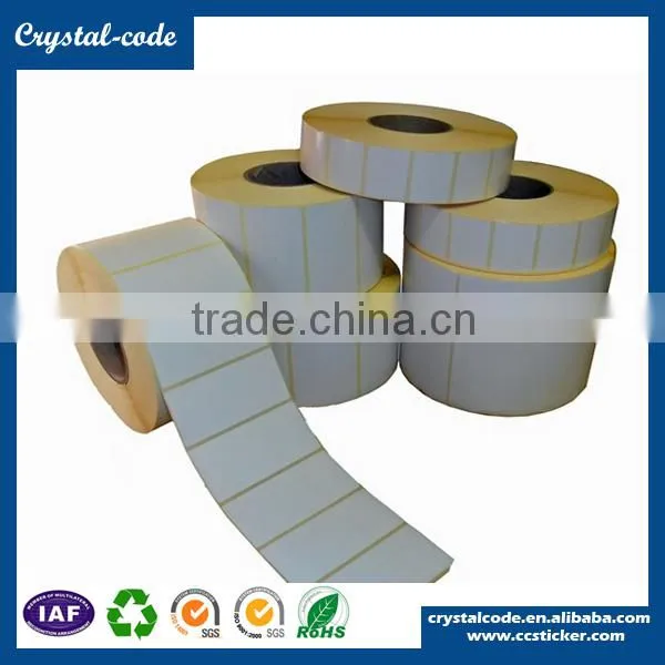 Blank roll thermal transfer label