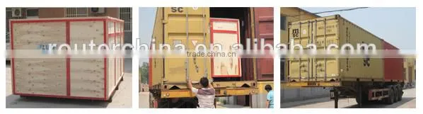 high effiency Two head wood cnc kitchen cabinet manufacurtrng ATC wood cnc router