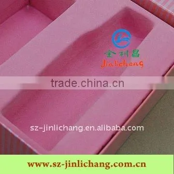 Transparent blister tray for cosmetics