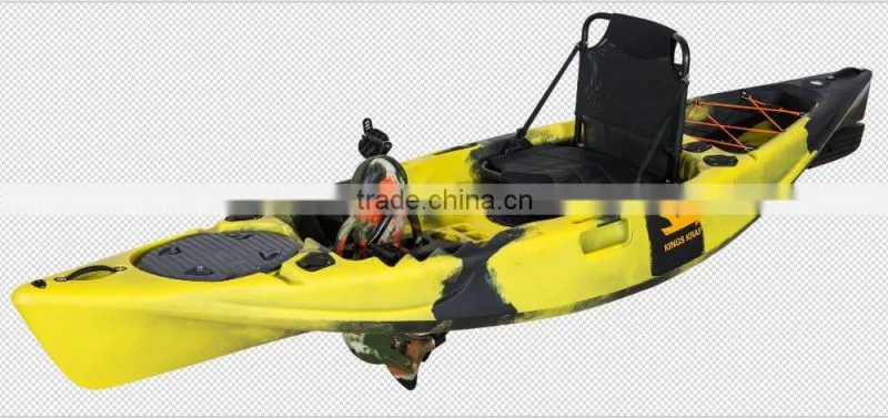 Single pedal drive kayak plastic kayak very hot!!!