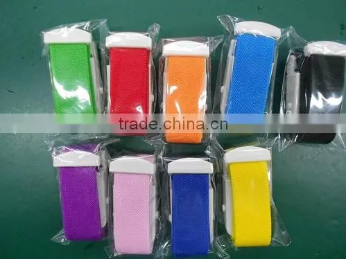 Hospital medical high quality snap tourniquet with a variety of colors