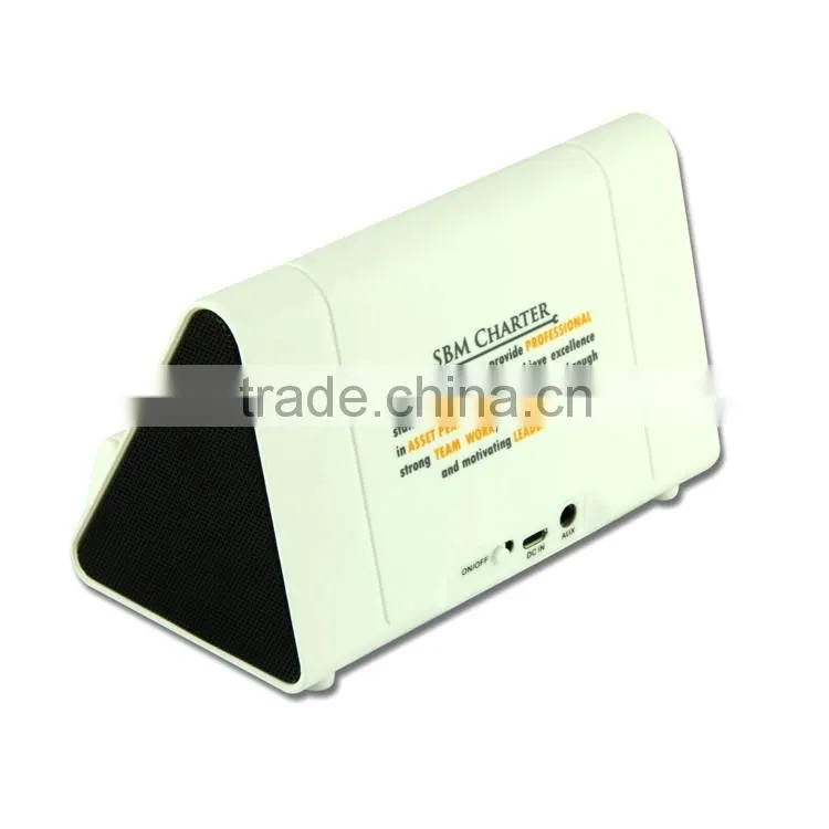 2016 new item portable induction speaker for smartphone