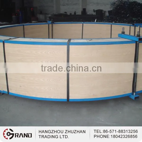Precise forged metallurgy machinery parts bull ring