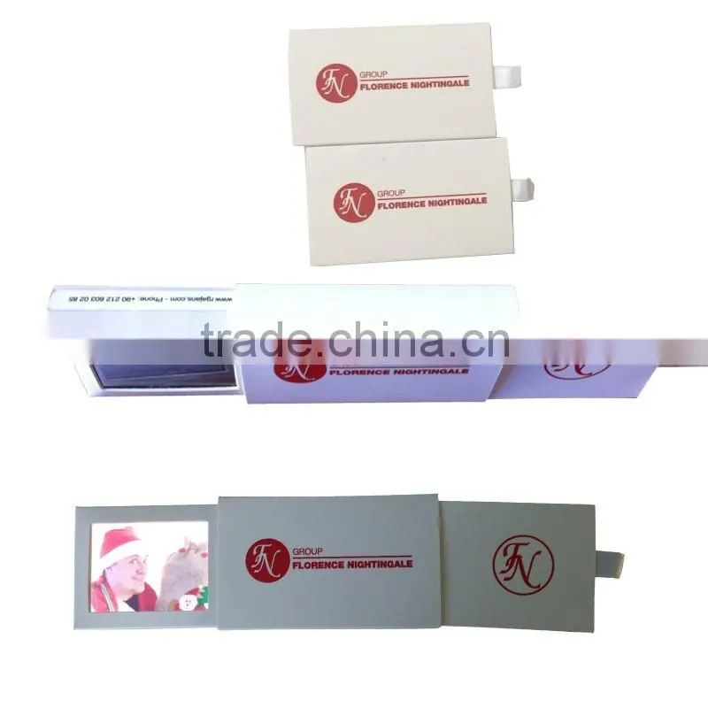 TFT screen video greeting card