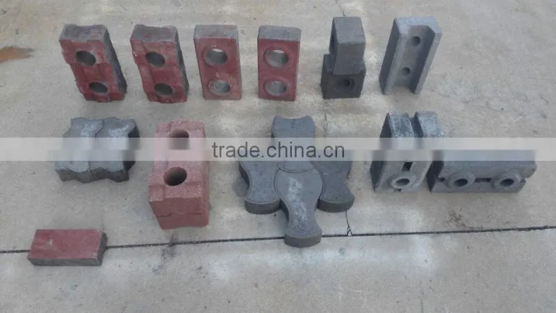 M7MI interlocking brick machine price/small brick making machine