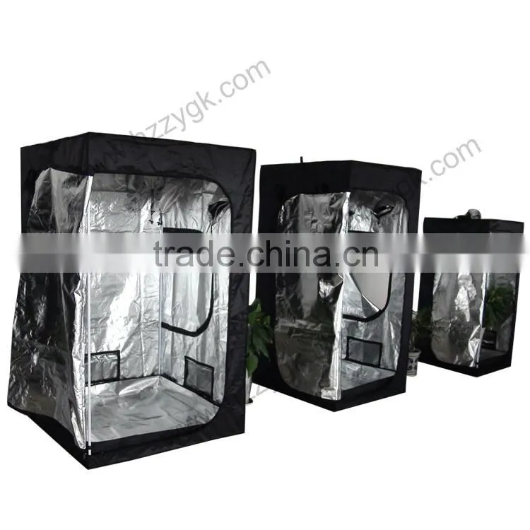 Wholesale 210D/600D Mylar Outdoor/Indoor Greenhouse Vegetable Plant Hydroponic Growing Tent Kits