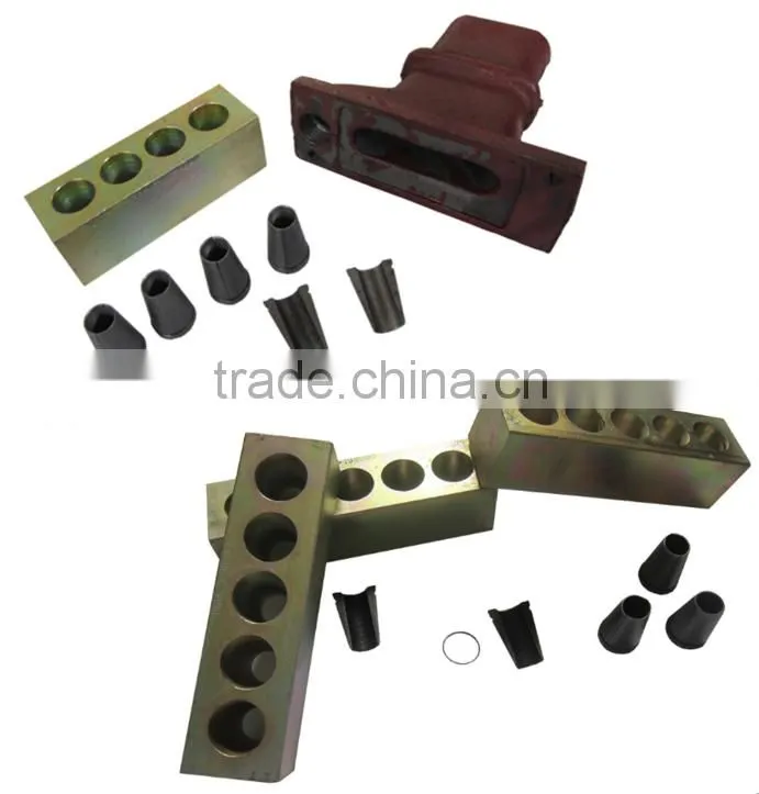 post tension prestressed concrete slab wedge anchorage with factory price