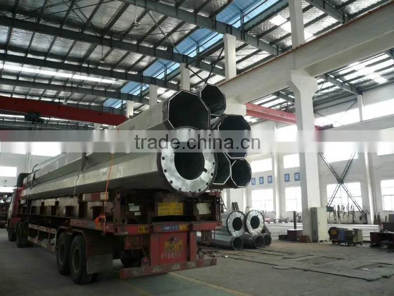 Hot sell 110kv power pole