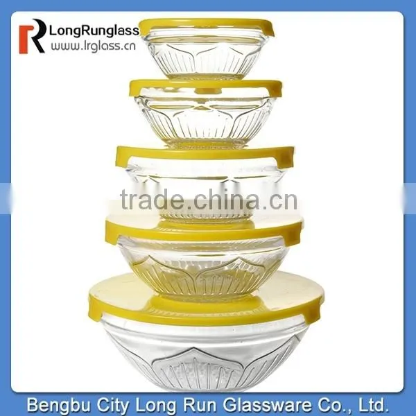 LongRun 2015 recommend 5pcs set fresh food container wholesale