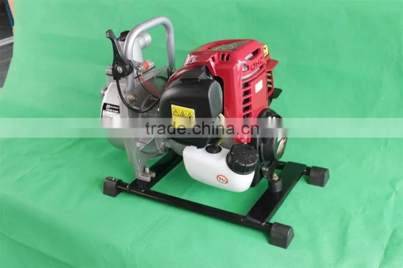 Mini garden 4-stroke 1HP power gasoline water pump of 1"outlet