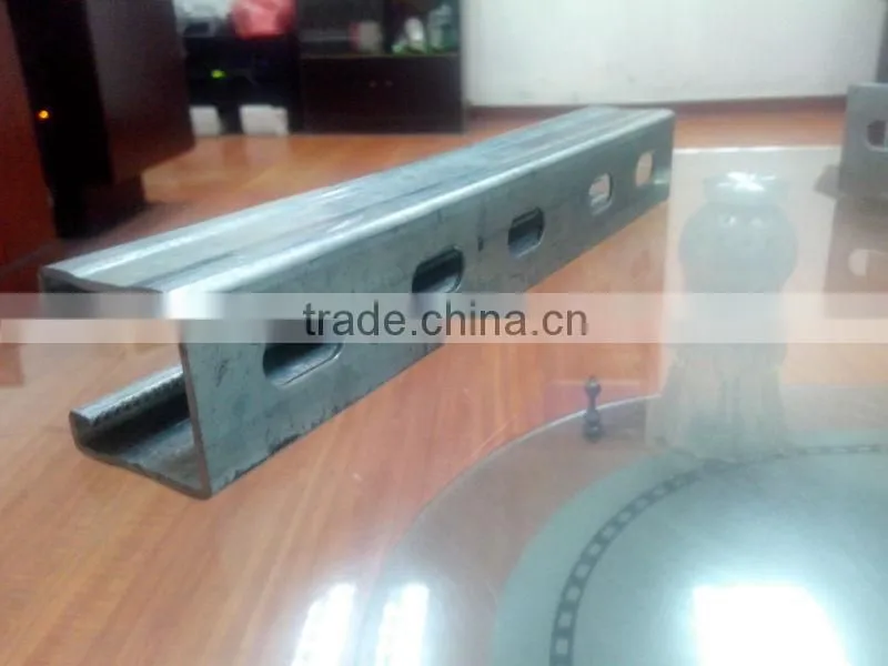 steel c channel sizes 41*21;41*41;41*62;41*72;41*82 hot dipped galvnised