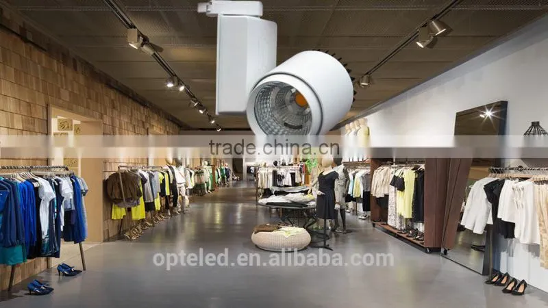 45W Dimmable LED COB Track Light White