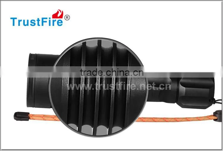 Trustfire DF003 CREE diving light hot wholesale Led Flashlight(2*26650),3000lumens diving torches to 100M waterproof flashlights