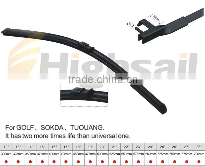 Newest accessory wiper blade