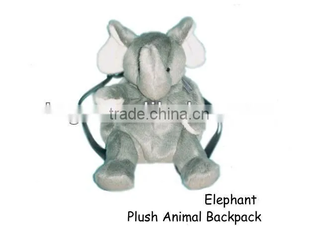 Plush Animal Pig Backpack