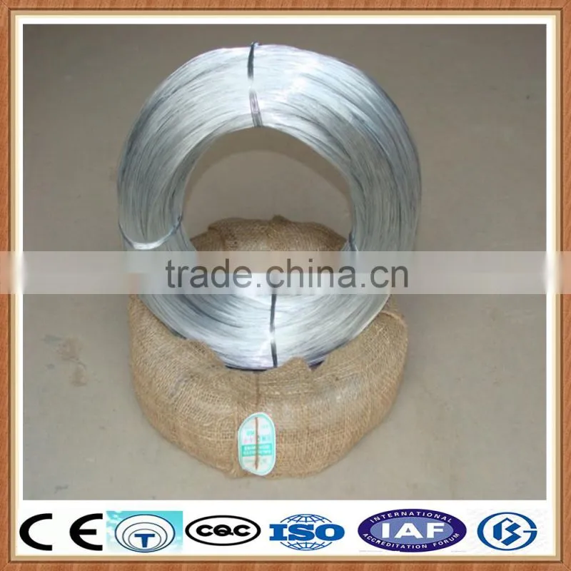 alibaba china manufacture!!!!hot dipped galvanized wire/galvanized iron wire