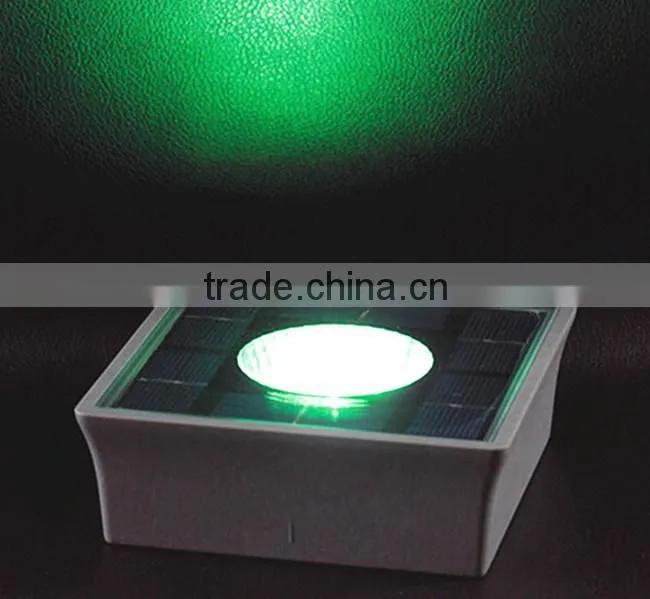 Install into the ground solar brick led paver light