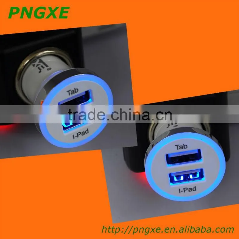 Hot sale retractable car wireless charger power bank for iPad 2014
