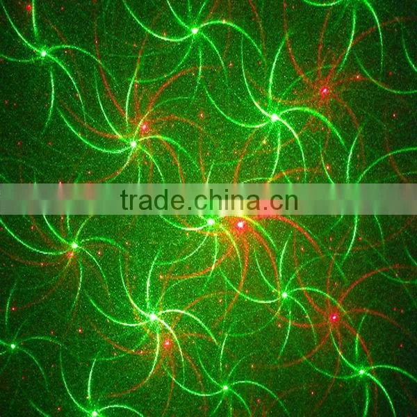 Mini laser light show projector