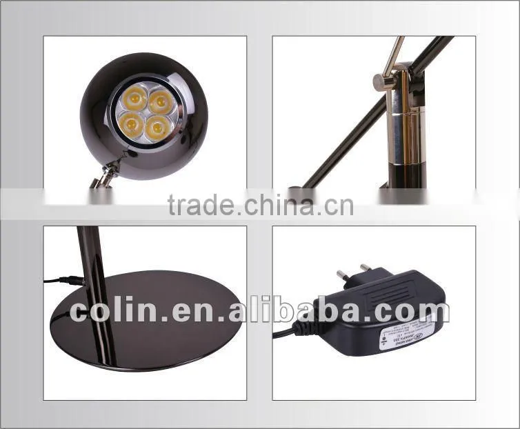 New design 4w Stainless steel led table lamp