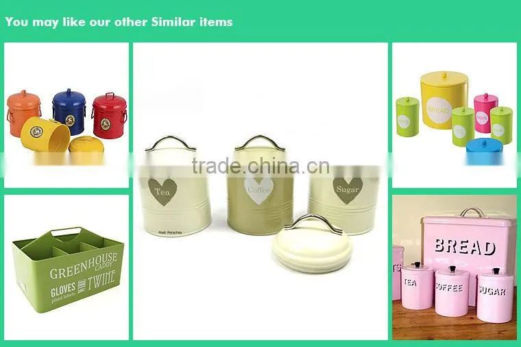 Rectangle Metal Pet Food Storage Can
