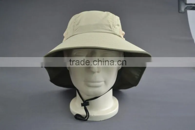 UF50+ floppy outdoor hat woven cap