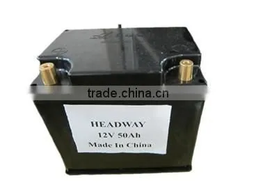 LiFePO4 12v 50ah lithium ion phosphate battery 12v 50ah for car starting