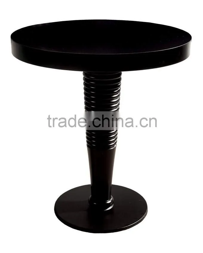Factory direct living room furniture wooden glass top coffee table