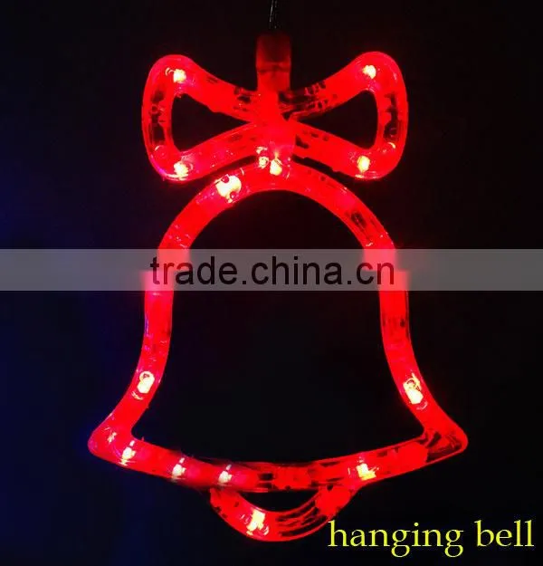 hanging led strings light with snowflake CE ROHS