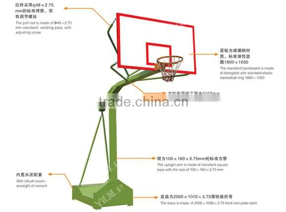 Basketball Glass Backboards Basketball Baskets Basketball Hoop Stand
