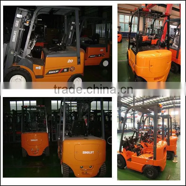 Sinolift CPD-J Series 1.5-3T Four Wheels Electric Forklift With AC Motor
