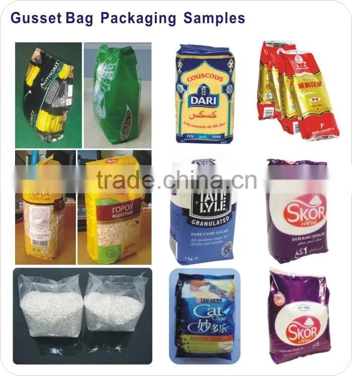 Automatic vertical packing machine for dried sea food, dried prawn, dried scallop etc.